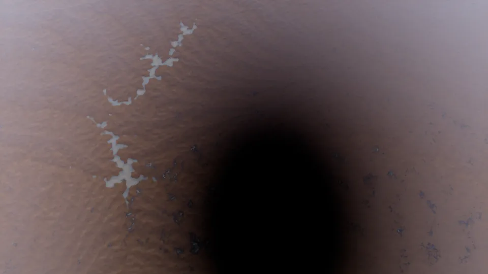 Shadow of a moon