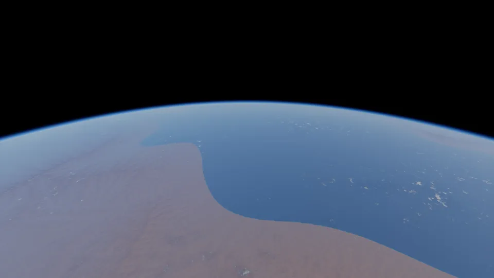 Seen from orbit