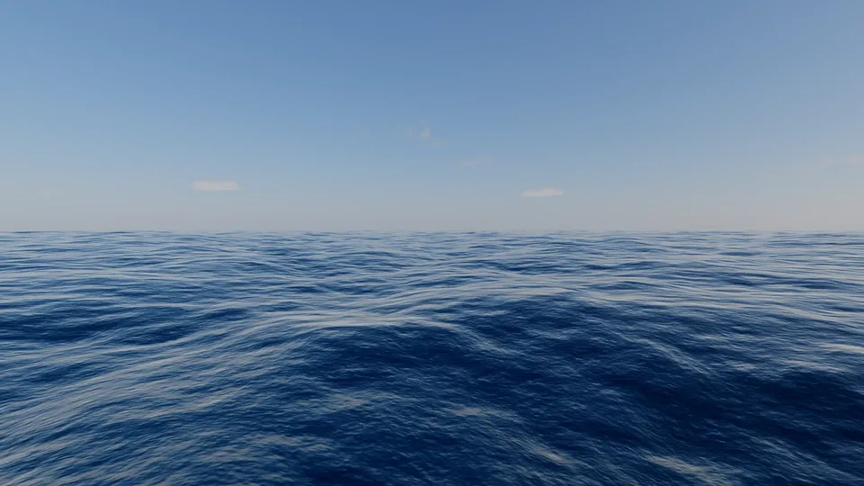 The open sea