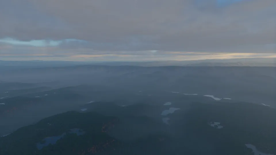 Valley fog