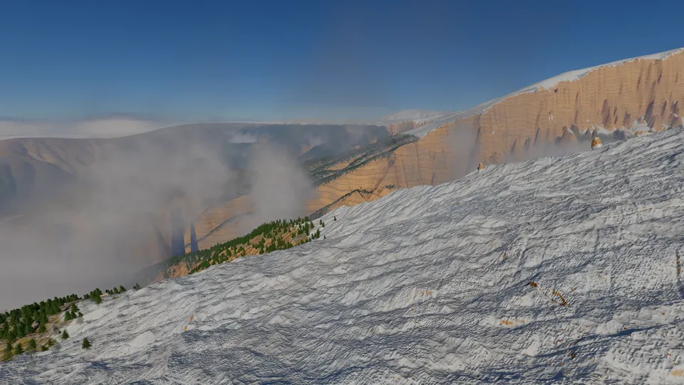 Above the cloud line