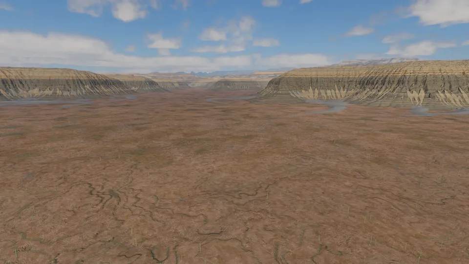 Desert plain