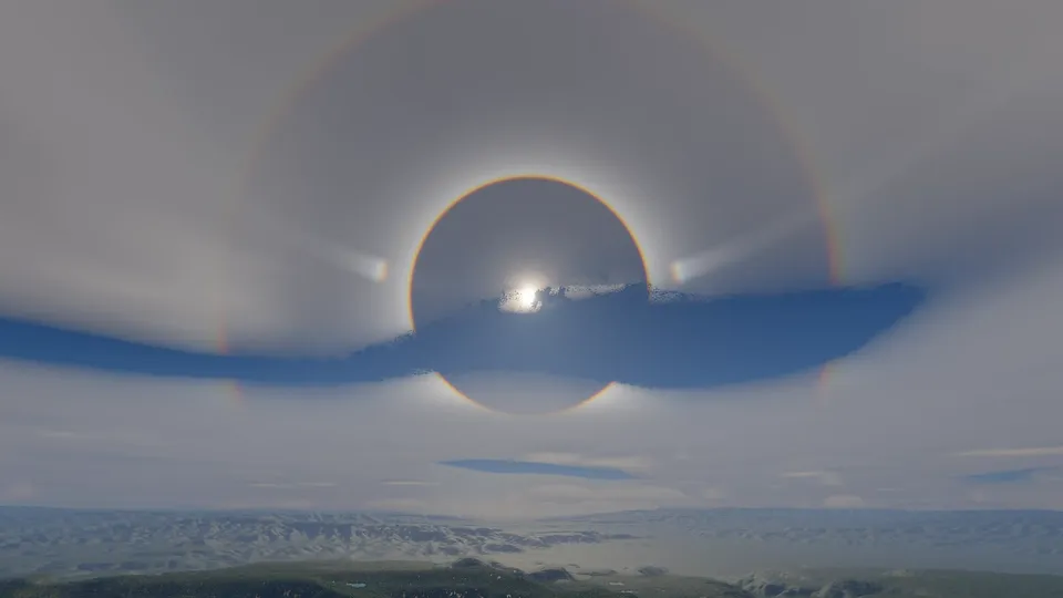 Ice halos