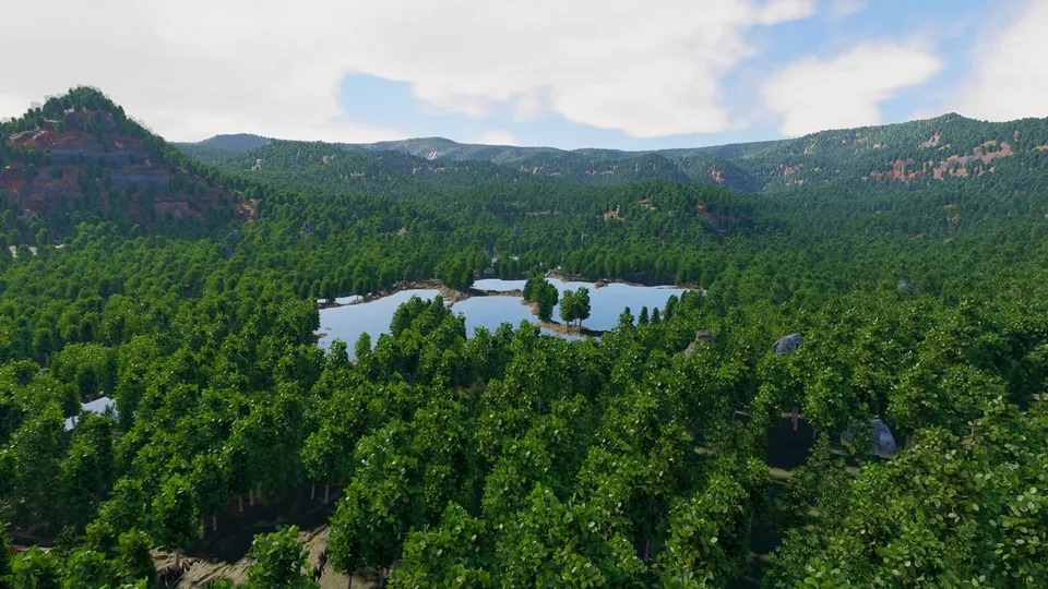 Mountain lake