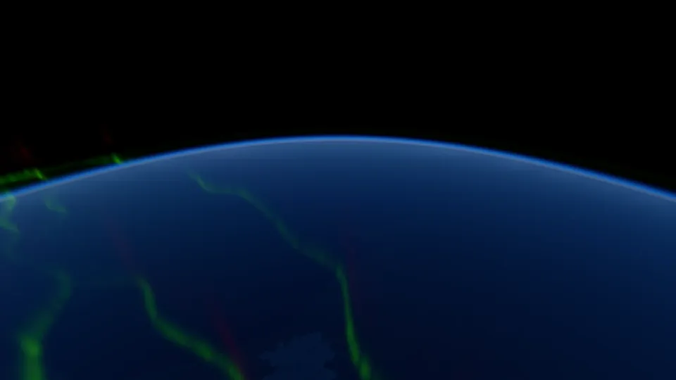 The oval from orbit