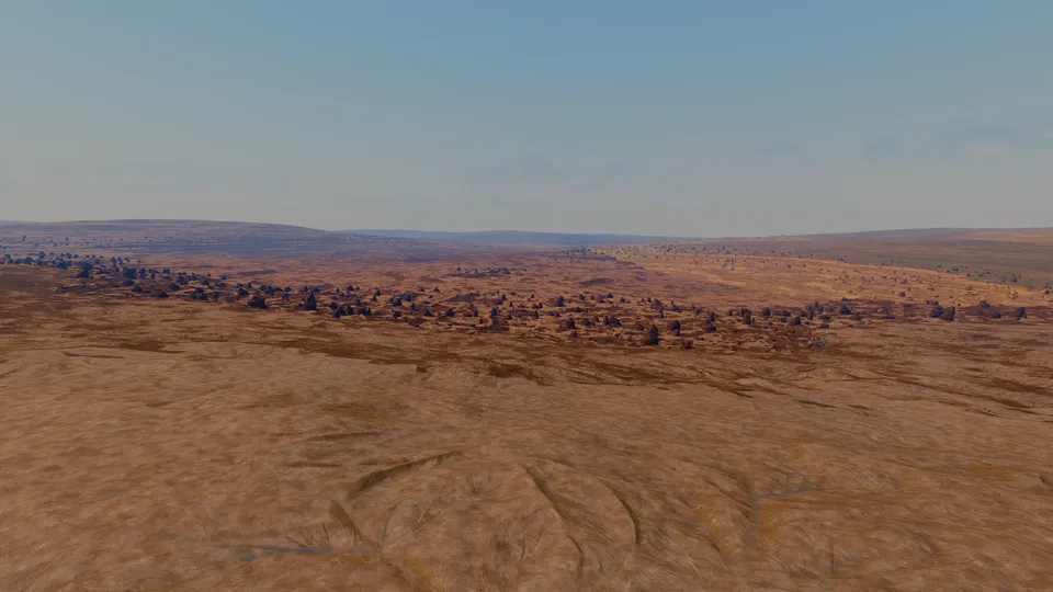 Braudor, hot desert
