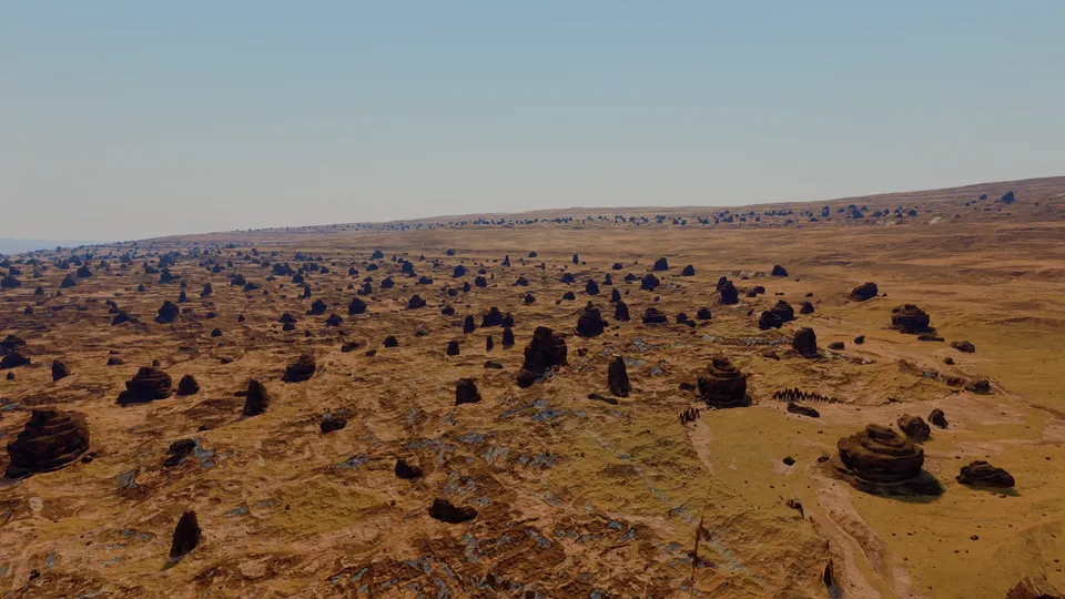 Braudor, steppe