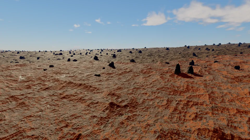 Verlen, hot desert