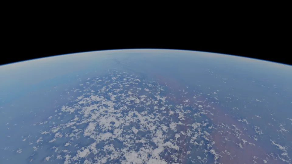 Verlen from orbit