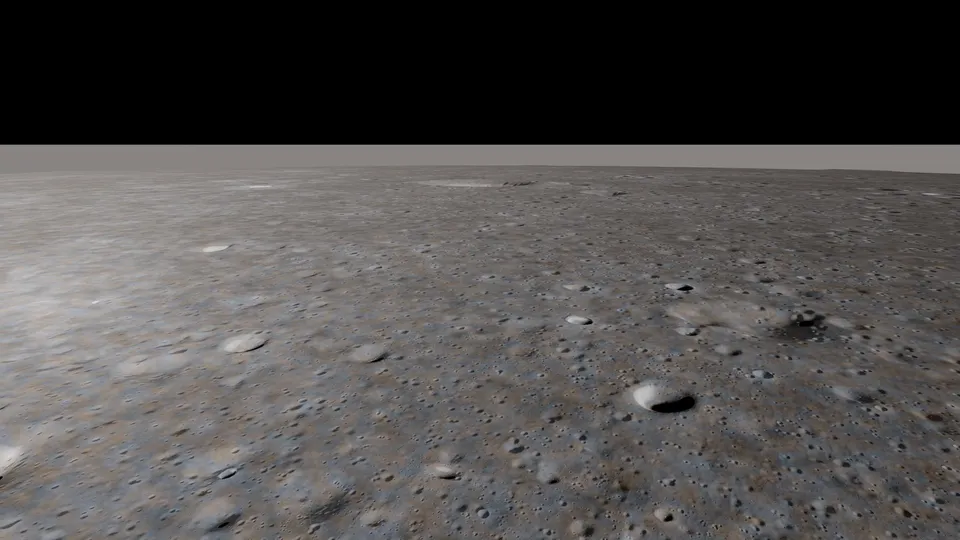 Selene, flood plains