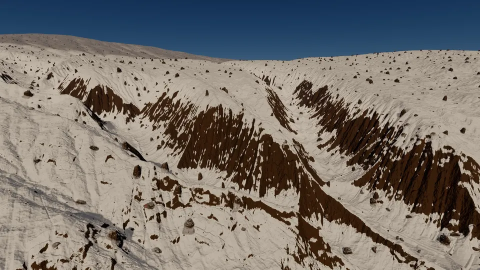 Snow on the summit